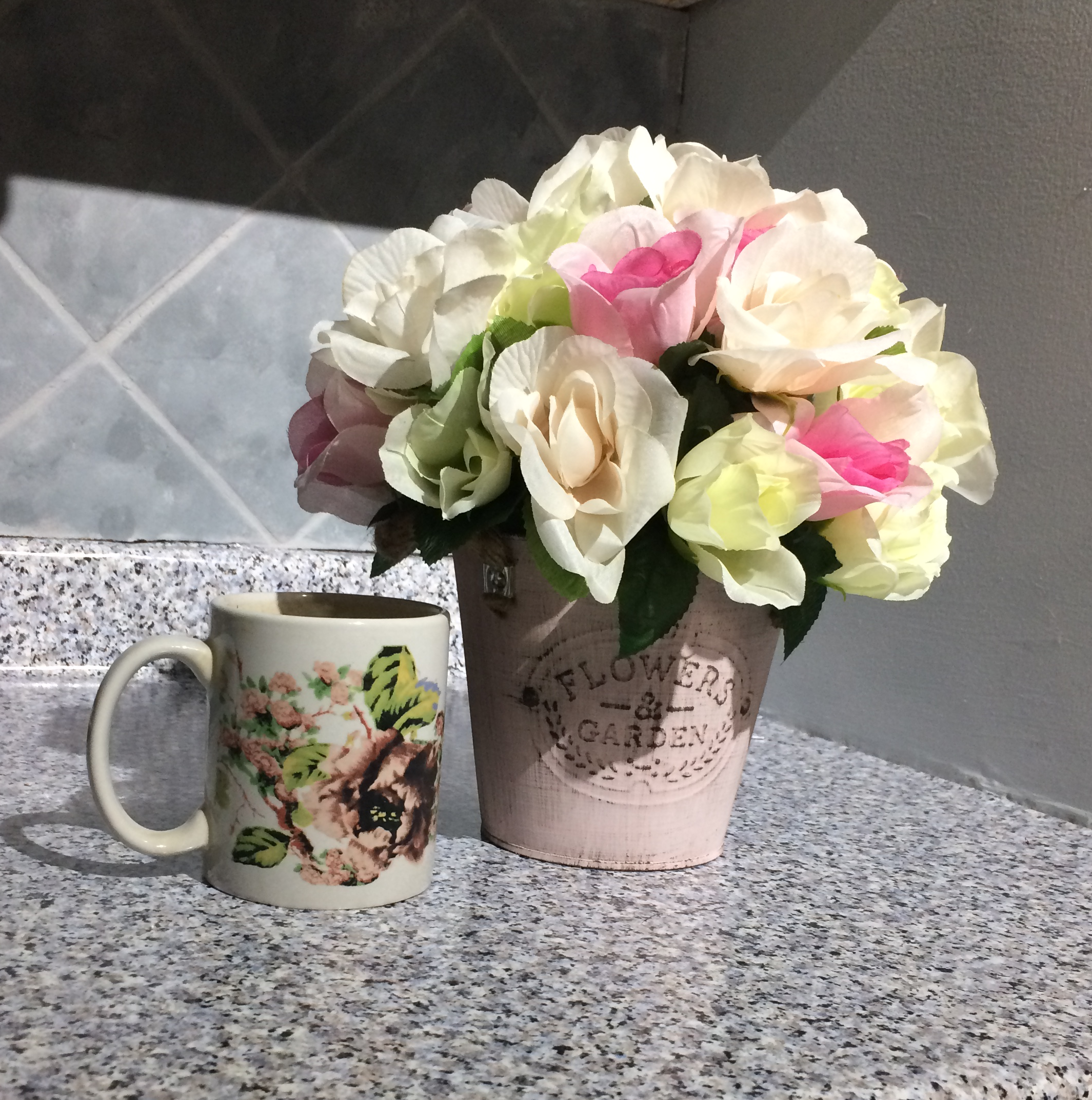Creating a Fancy Bucket Full of Roses for Less than $10